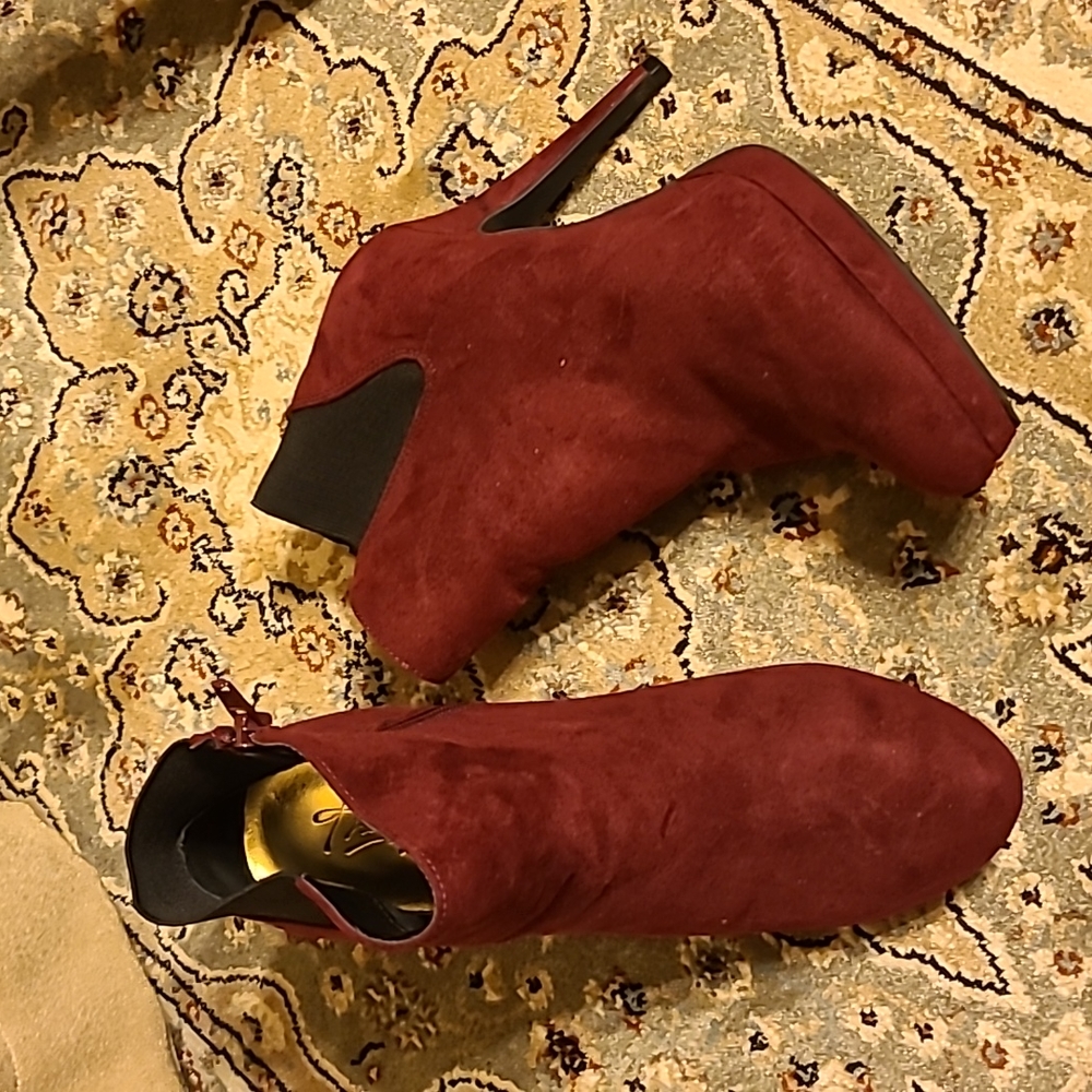 Thalia Suede Booties